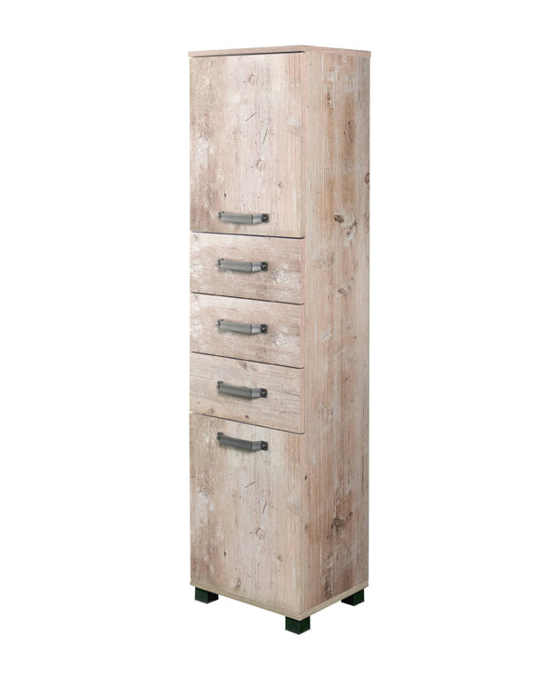 LoftDesigns 40 cm x 163,7 cm Badschrank Milan & Bewertungen | Wayfair.de